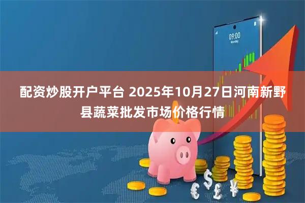 配资炒股开户平台 2025年10月27日河南新野县蔬菜批发市场价格行情